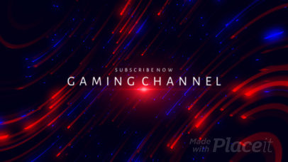 Gaming Channel Intro Video Creator with Optical Illusions Animations 2792-el1