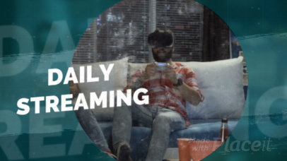 Intro Video Generator for an eSports Streaming Channel Featuring Dynamic Transitions