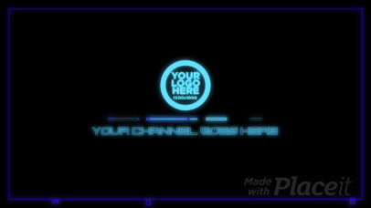 Intro Video Maker Featuring a Neon Pixel-Art Style 2769-el1