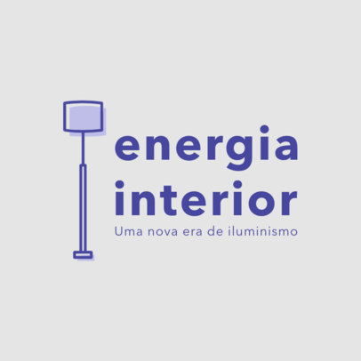Dropshipping Logo Generator Featuring a Modern Lamp Clipart 
