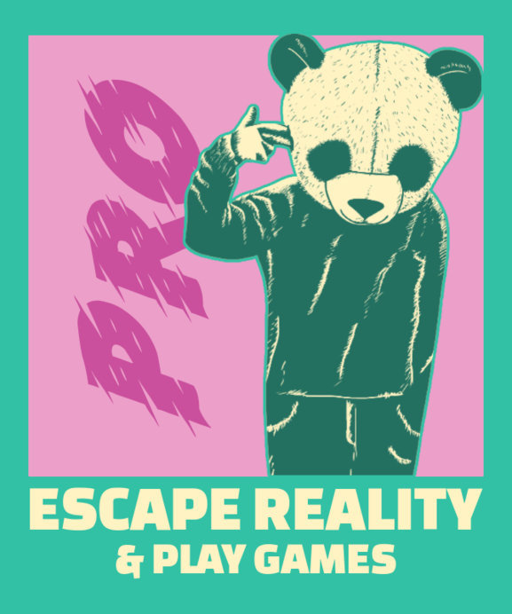 Placeit - T-Shirt Design Template Featuring an Edgy Character with a ...
