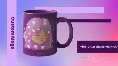 Product Catalog Video Template for Customized Mugs 1266e 3102