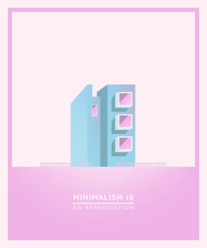 T-Shirt Design Maker Featuring a Modern Building Graphic 3581c