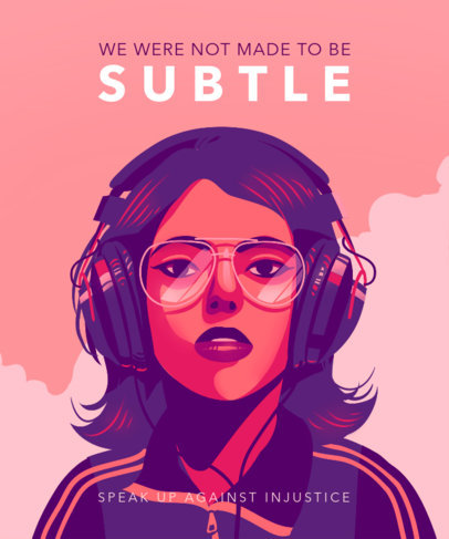 T-Shirt Design Maker Featuring Pop-Art Styled Illustrations 