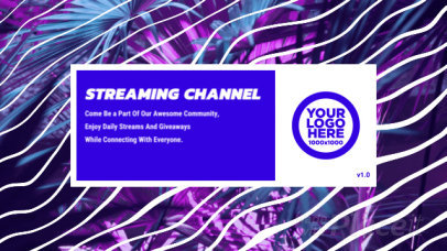 Intro Video Maker with Long Text and a Wavy Background