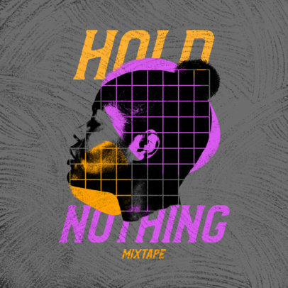 Album Cover Maker for a Jazz Project Featuring Colorful Shapes 4237f