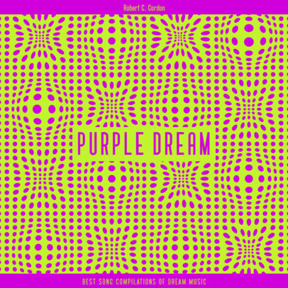 Trippy Album Cover Design Maker for an Electro House Musician