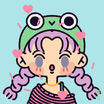 Cartoonish Avatar Logo Creator with a Funny Character