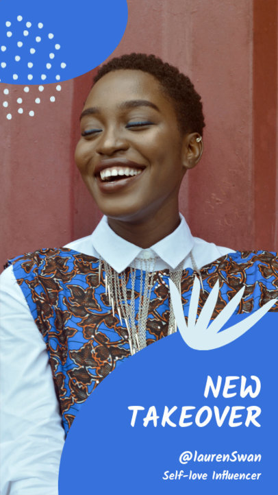 Instagram Story Design Template for an Influencer's Takeover