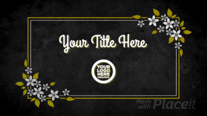 Intro Video Creator with an Animated Old-School-Style Fame 2920-el1