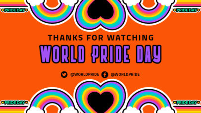 Twitch Banner Design Maker Celebrating LGBTQ Pride