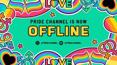 Fun Twitch Banner Generator for an LGBTQ Channel