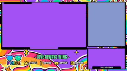 Fun Twitch Overlay Generator with Rainbow-Colored Graphics 3586c