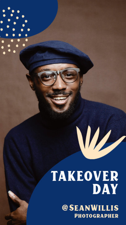 Artsy Instagram Story Maker for a Takeover Day