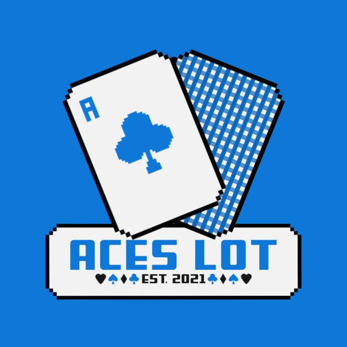Placeit - Logo Template for Online Casinos Featuring an 8-Bit Ace Card ...
