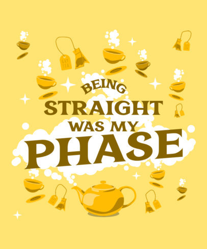 T-Shirt Design Generator with an Inspiring LGBT Quote