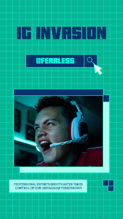 Instagram Story Creator with a Fun Gaming Theme for a Takeover