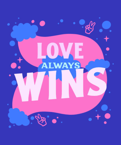 Inspiring Quote T-Shirt Featuring an LGBT Theme