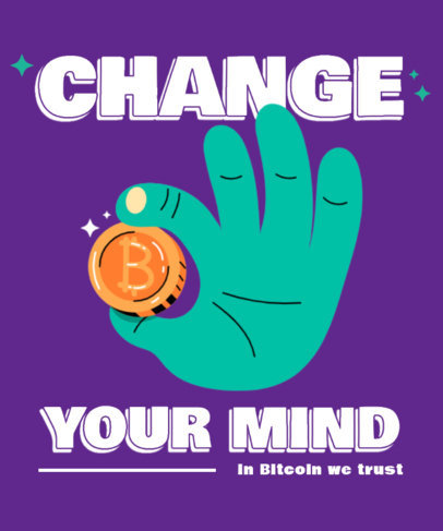 T-Shirt Design Generator for Cryptocurrency Aficionados