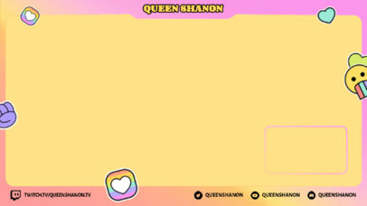 Fun Twitch Overlay Maker For An LGBTQ Gaming Streamer 3587a