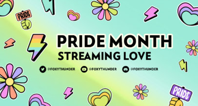 Sticker-Themed Twitch Banner Generator for Pride Month