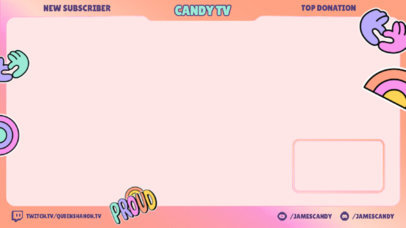 LGBTQ Pride-Themed Twitch Overlay Maker with Fun Sticker Icons 3587e