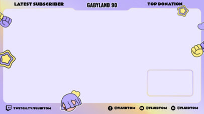 Pride-Themed Twitch Overlay Creator for a Non-Binary Gamer 3587h