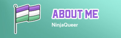 Colorful Twitch Panel Creator Celebrating Genderqueer Pride 3587b