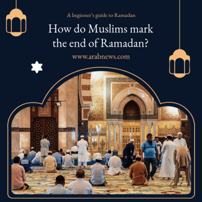 Instagram Post Template with a Ramadan Beginner's Guide 3883-el1