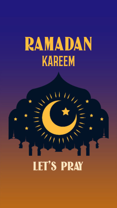 Instagram Story Maker Featuring Ramadan-Themed Quotes and Graphics 