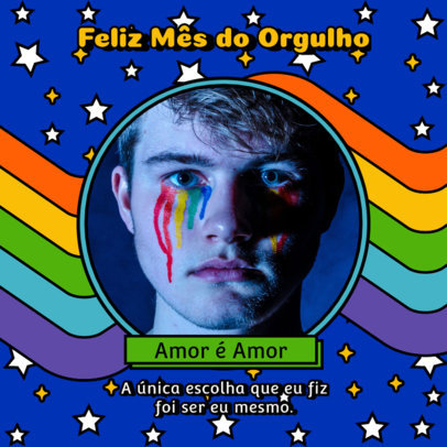 LGBTQ-Themed Instagram Post Generator to Celebrate Pride Month