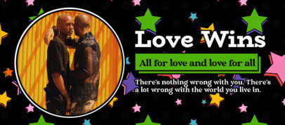 Facebook Cover Maker to Celebrate LGBT Pride Month Featuring Star Graphics