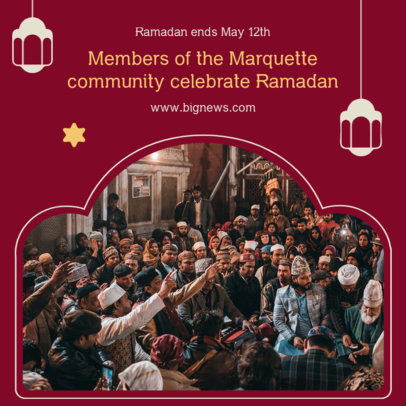 Instagram Post Creator for a Proper Ramadan Celebration 3883c-el1