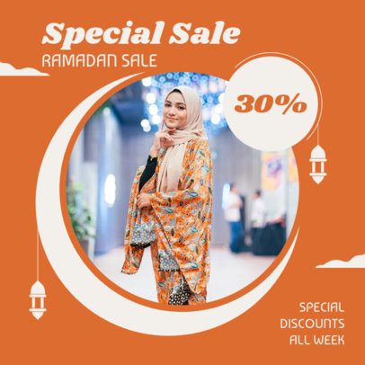 Instagram Post Maker to Announce a Ramadan Special Sale 3881g-el1