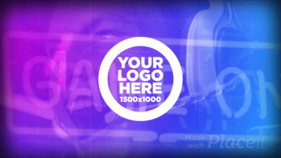 Animated Intro Video Maker for a Gaming Channel