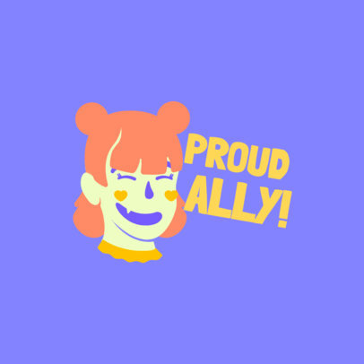 Twitch Emote Logo Creator Featuring an LGBT Customizable Avatar