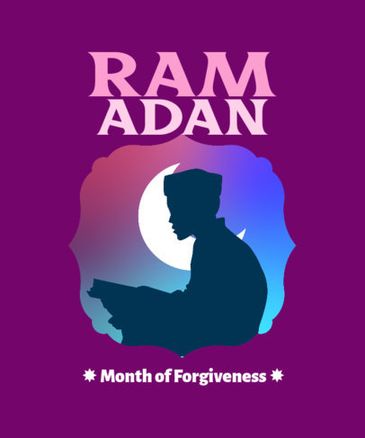 Illustrated T-Shirt Design Generator for Ramadan