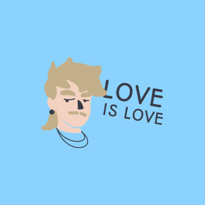 LGBT Twitch Emote Logo Generator with a Customizable Avatar