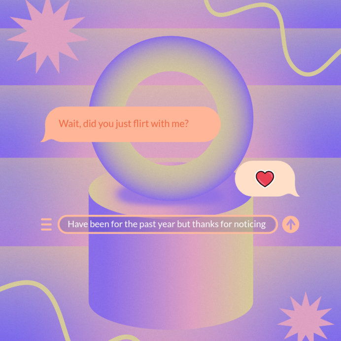 Placeit - Quote-Focused Instagram Post Template with WhatsApp-Inspired ...