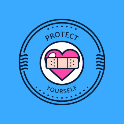 T-Shirt Design Creator with a Healing Heart Graphic