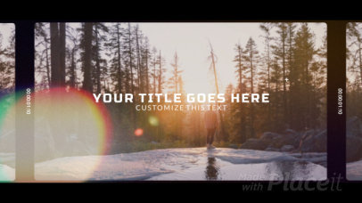 Intro Video Maker Featuring a Cinematic Retro Feel