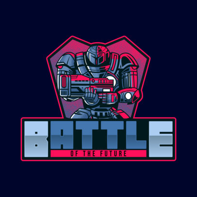 Cool Logo Template for eSports Teams Inspired by Gears of War 4305