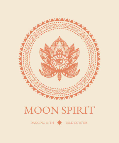 T-Shirt Design Generator Featuring Intricate Esoteric Graphics 3862-el1