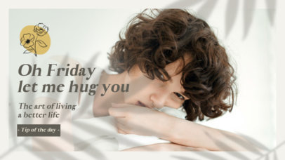 YouTube Thumbnail Generator Featuring Plant Shadows and Quotes