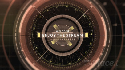 Intro Video Maker for a Live Stream Welcome 129a 3194-el1