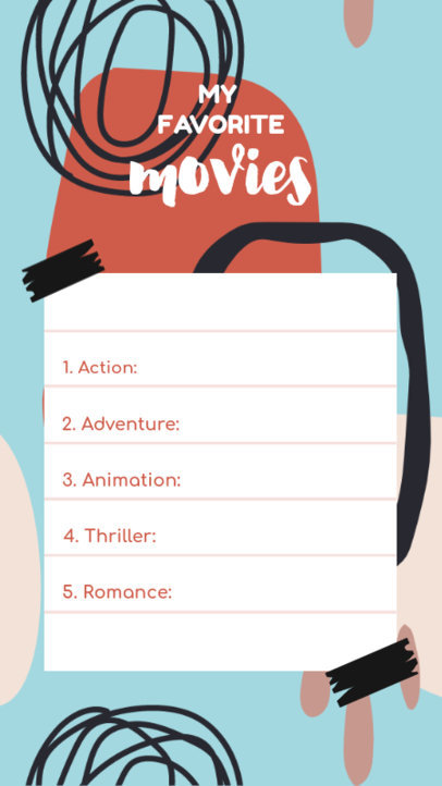  Instagram Story Maker for a Quiz Featuring an Abstract Background 