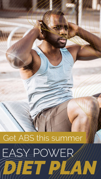 Instagram Story Design Maker to Share Nutrition Advice