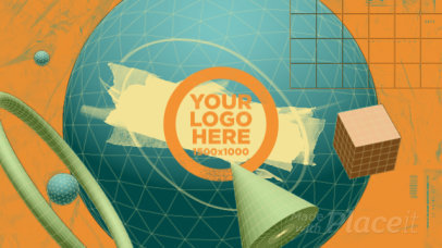 Intro Video Generator Featuring Cool 3D Shapes