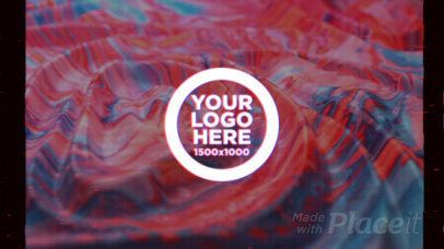 Intro Video Generator Featuring a Retro Aesthetic for a Logo Reveal