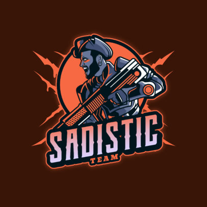 Gears of War-Inspired Logo Maker for eSports Teams 4303a